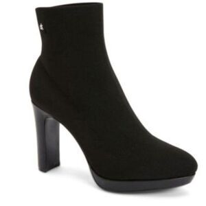 Calvin Klein Women's Patrisha Boot Bootie Black 8 NWT